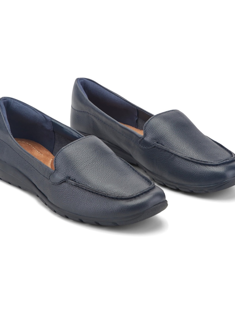 Easy Spirit Women's navy ABIDE Slip-On Loafers size 9 WW